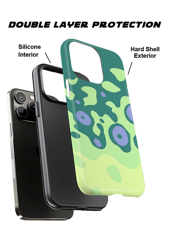 Unique and Artistic Trout Skin Full Print iPhone Case