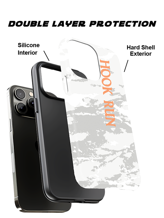 HookRun Minimalist Water Texture Full Print iPhone Case