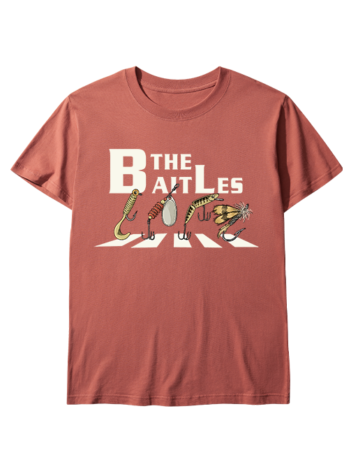 The Baitles Fishing Lure Catchy Unisex Classic Cotton Tee