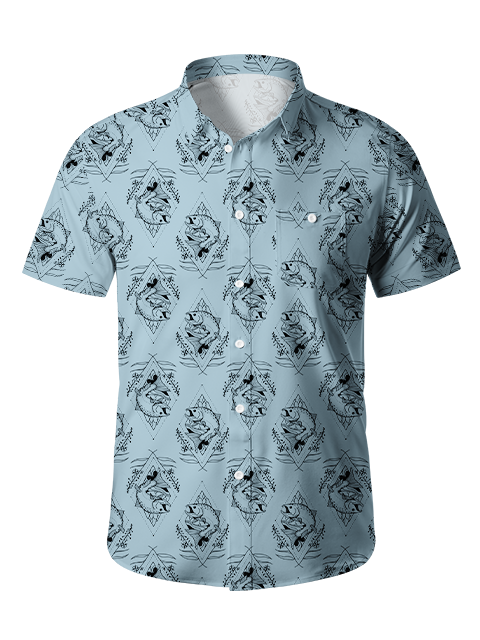 Hooked on Nature Button Up Shirt