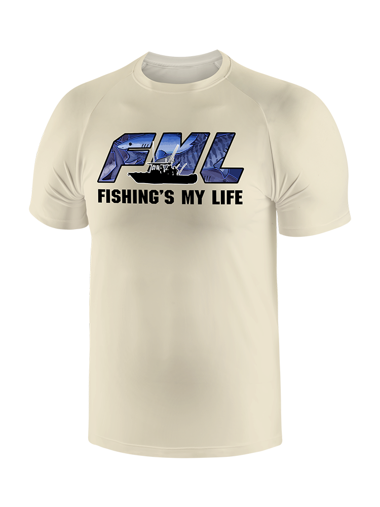 Fishing is My Life UPF Tee